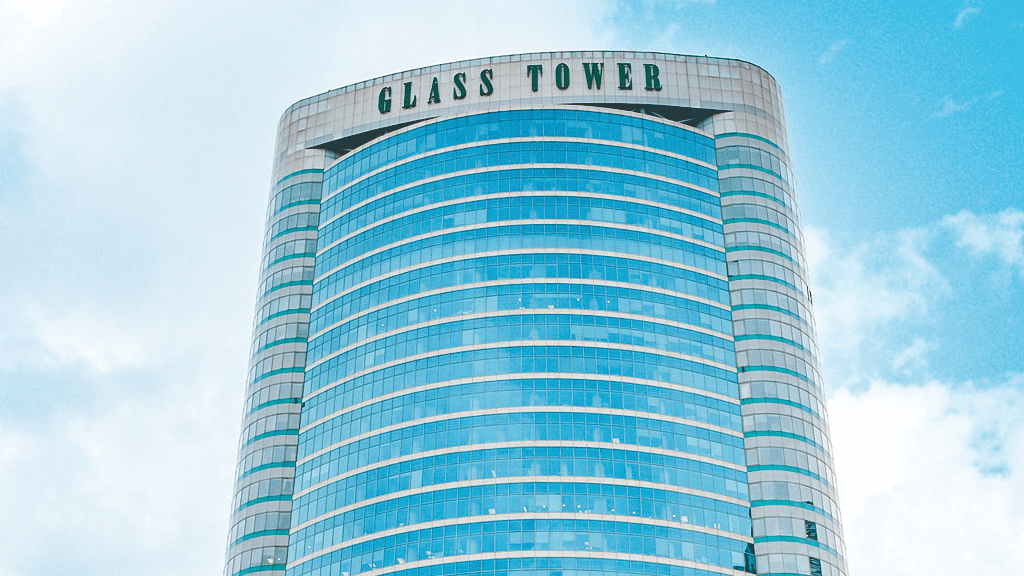 글라스타워  삼성역 사거리의 절대적 상징물