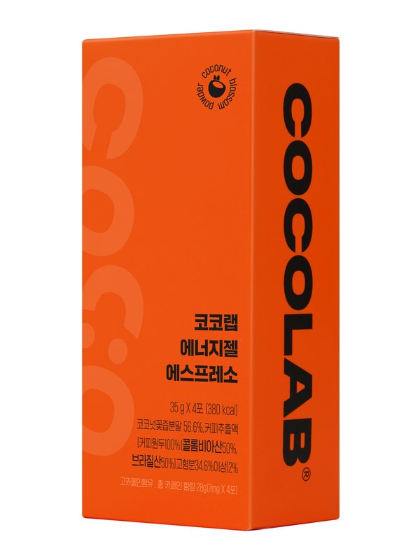 COCOLAB Energy Gel Espresso, 4 sticks